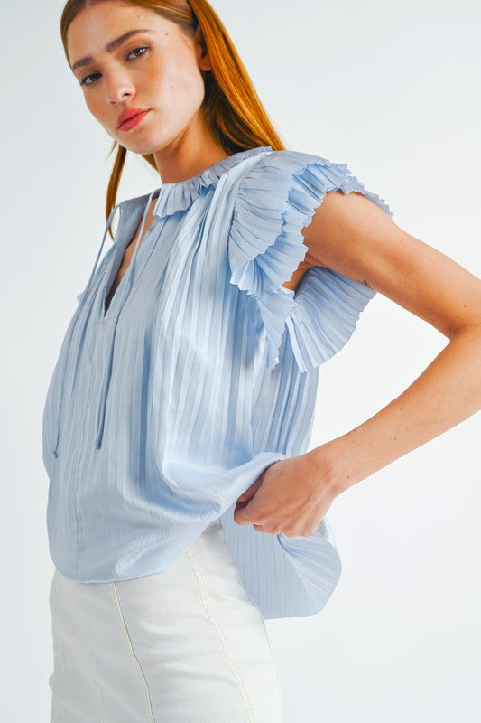 Rian Pleated Top