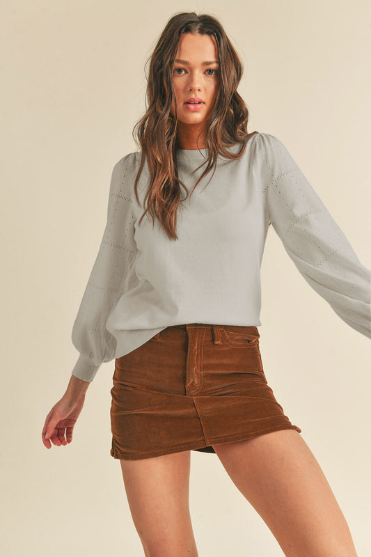 Sydney Puff Sleeve Sweater