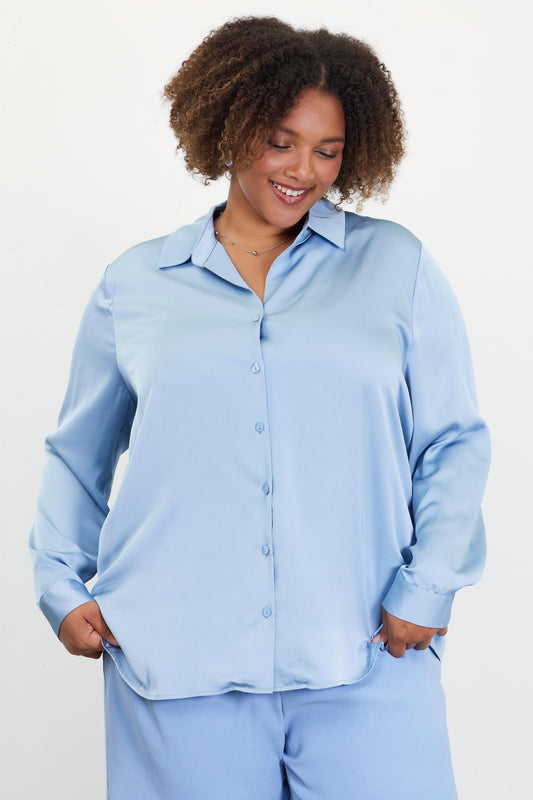 Terrie Button Down Blouse