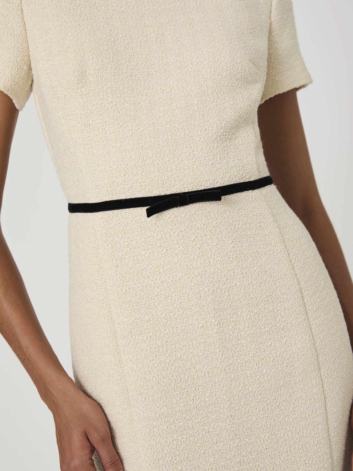 French Connection Structured Tweed Dress