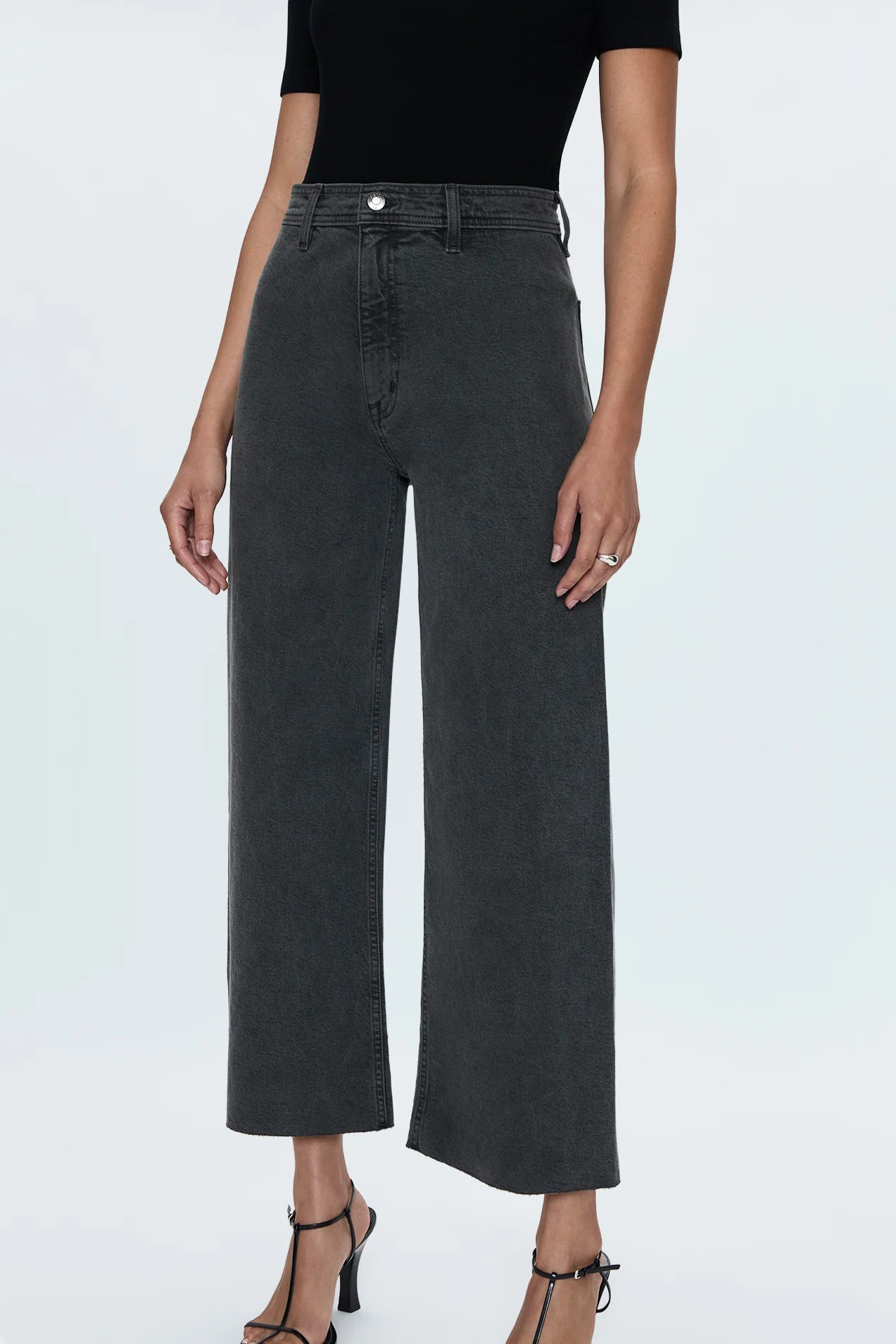 Pistola Penny Crop High Rise Wide Leg