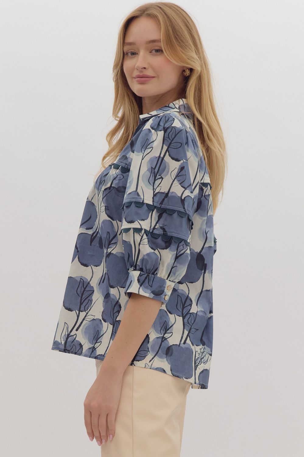 Betty Printed Top