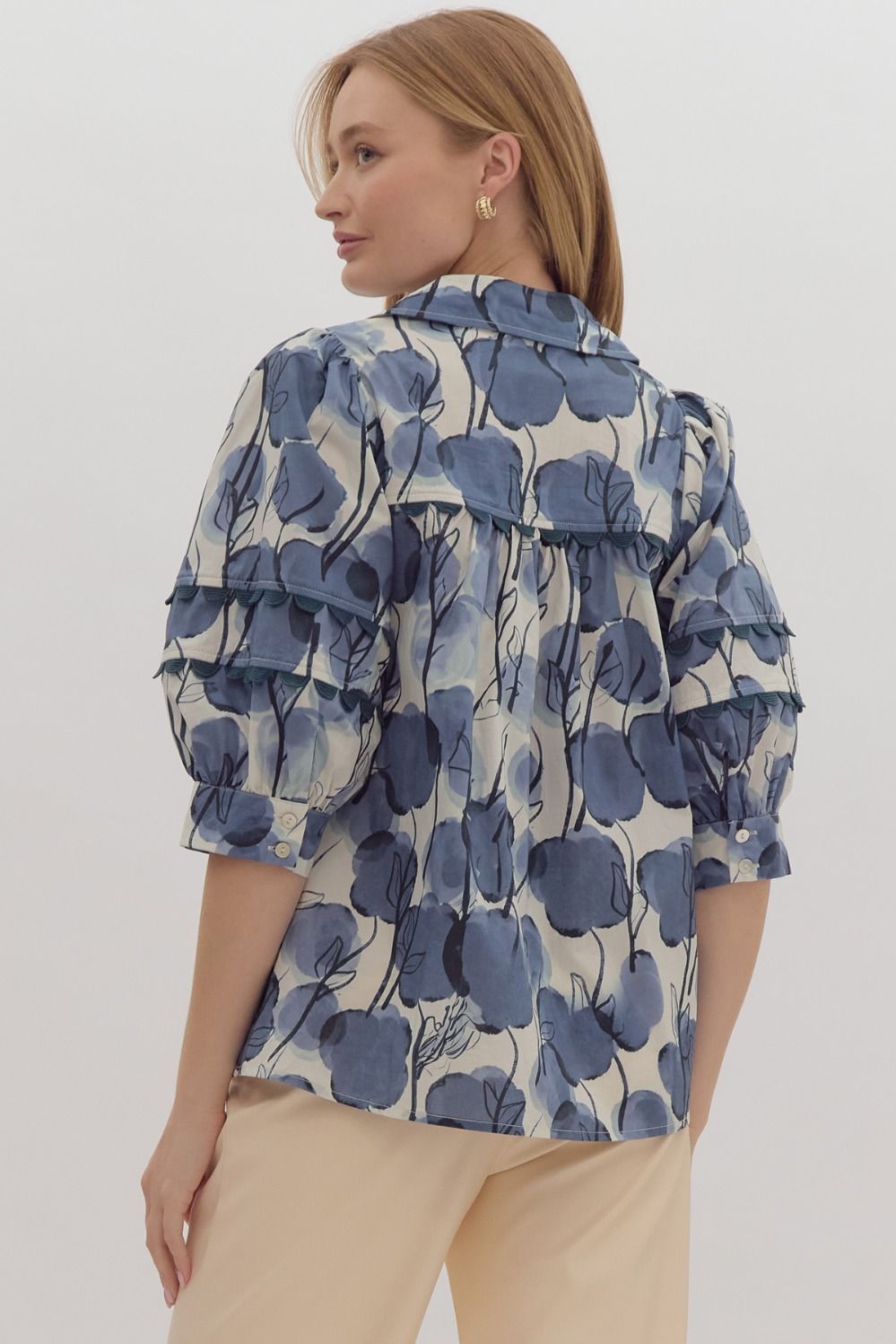 Betty Printed Top