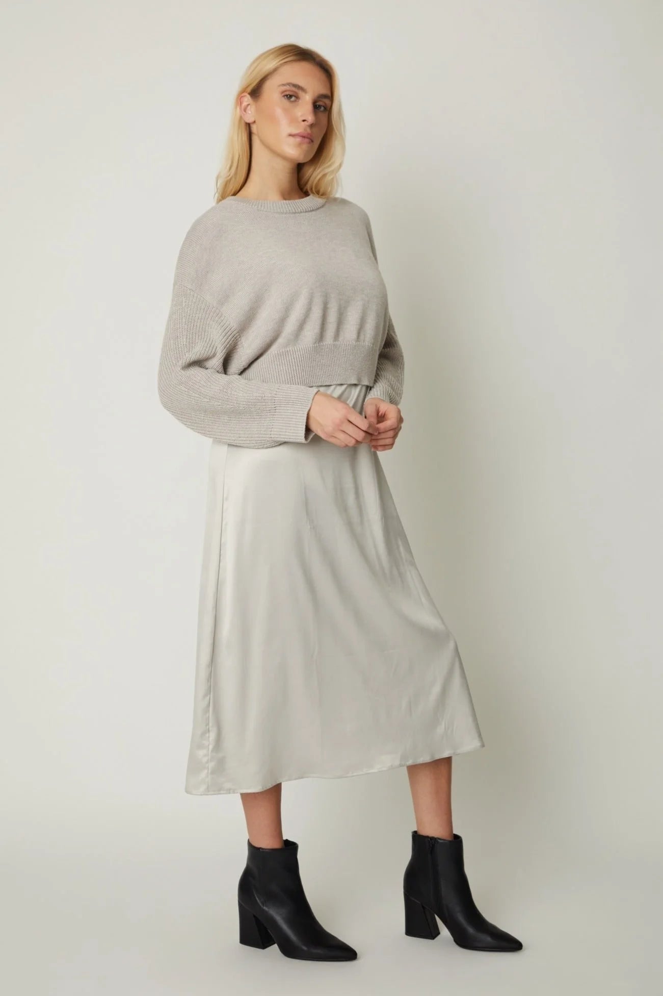 Willow Sweater and Slip Dress