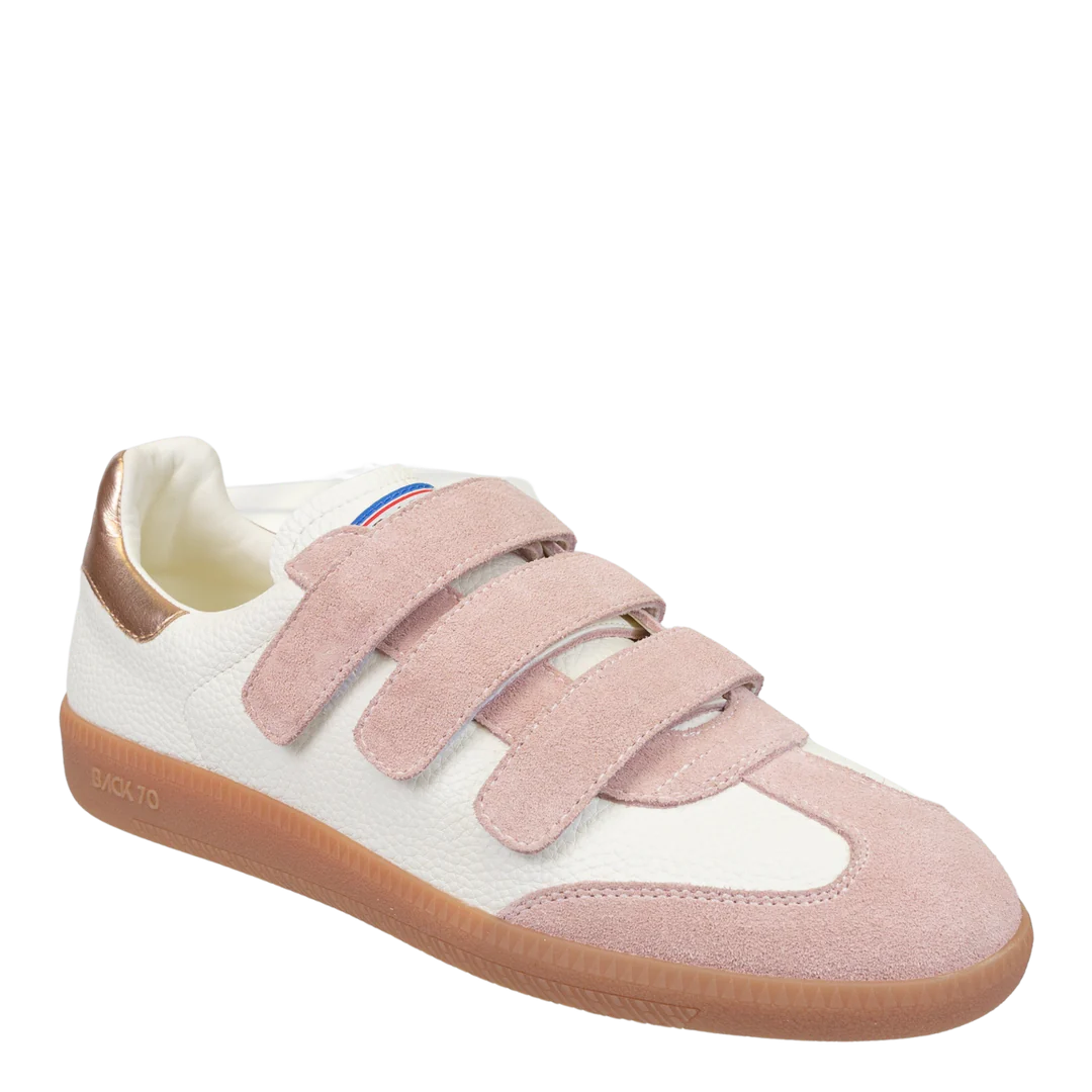 Back 70 Mias Sneakers in White Pink